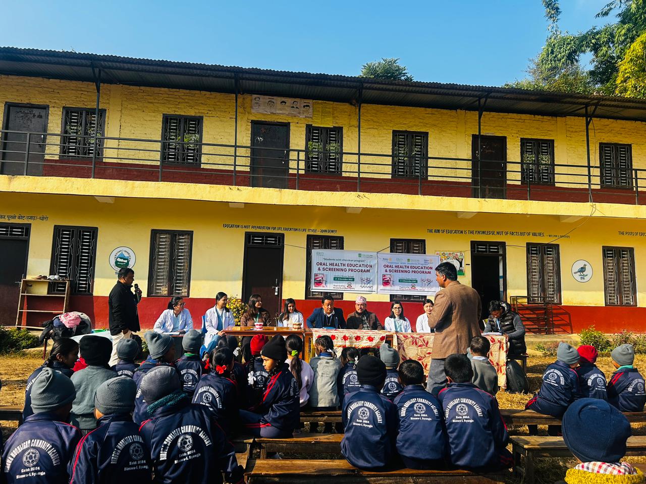 Oralhelth education and screening program
